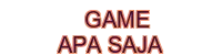 Игры апа. Игры апа