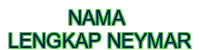 nama lengkap neymar